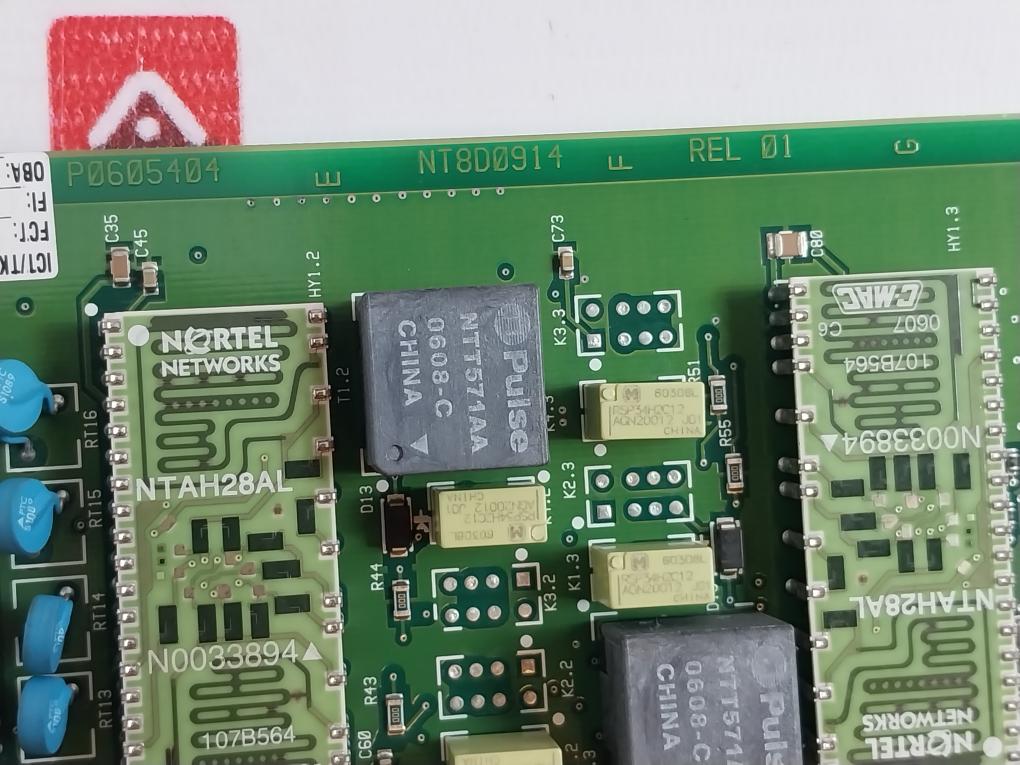 Nortel Networks Nt8D09Ca Rlse 03 Analog Line Card