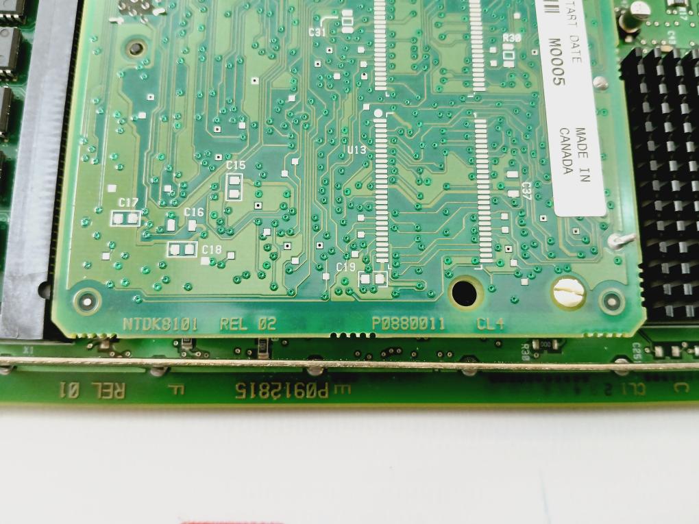 Nortel Ntdk20Ja Controller Card Rev: A