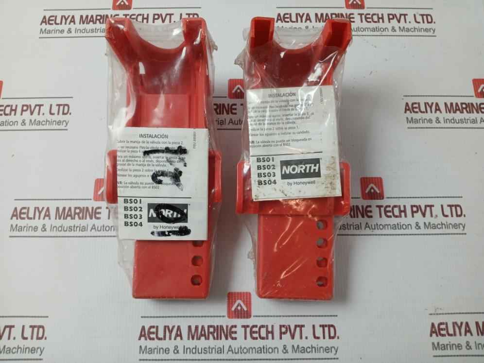 North Bs02R Ball Valve Lockout Polypropylene New