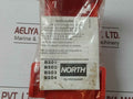 North Bs02R Ball Valve Lockout Polypropylene New