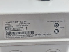 Northrop Grumman 65837/Ac-5 A Scanner Control Unit 0.8 M