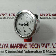 Noshok 0-100 Psi Pressure Gauges 2.5” 304Ss Case