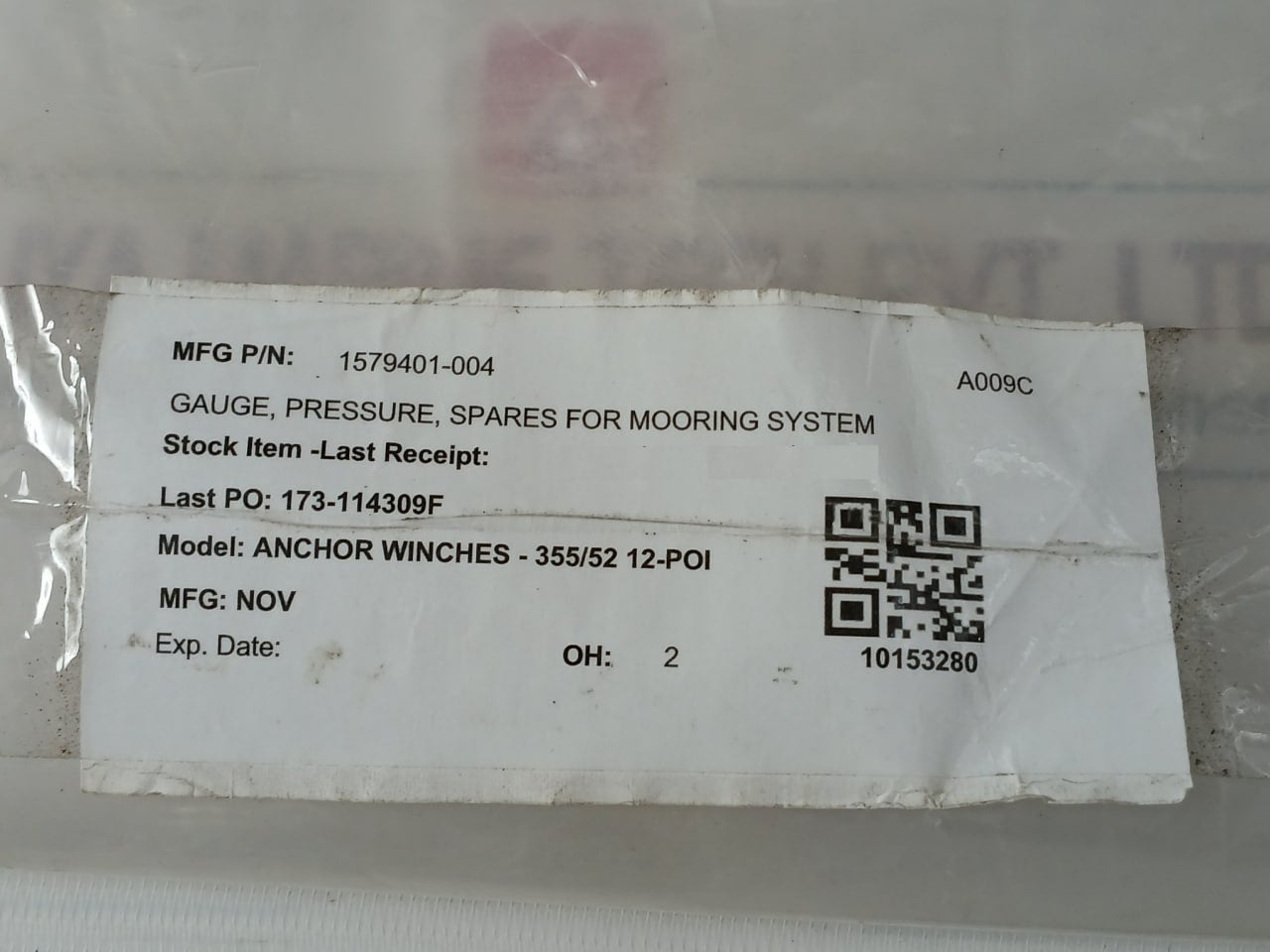 Noshok 0-100 Psi Pressure Gauges 2.5” 304Ss Case