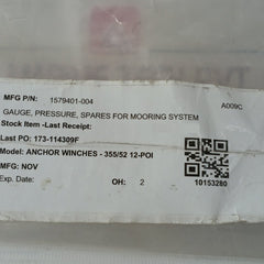 Noshok 0-100 Psi Pressure Gauges 2.5” 304Ss Case