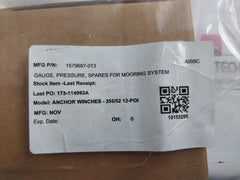 Noshok 0-200 Psi Pressure Gauge Spares For Mooring System