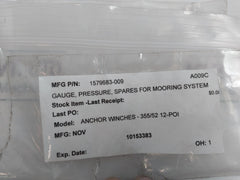 Noshok 0 To 200 Psi Pressure Gauge Part No 1579683-009