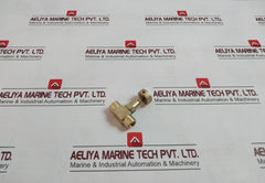 Noshok 102 Ffb 1/4" Npt Female-female Brass Hard Seat Mini Needle Valve