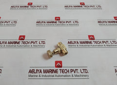 Noshok 102 Ffb 1/4" Npt Female-female Brass Hard Seat Mini Needle Valve