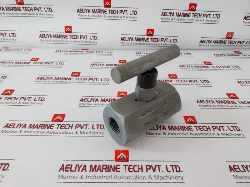 Noshok 406-ffc Connection Size Standard Needle Valve 10000 Psi200 F 33210201-01