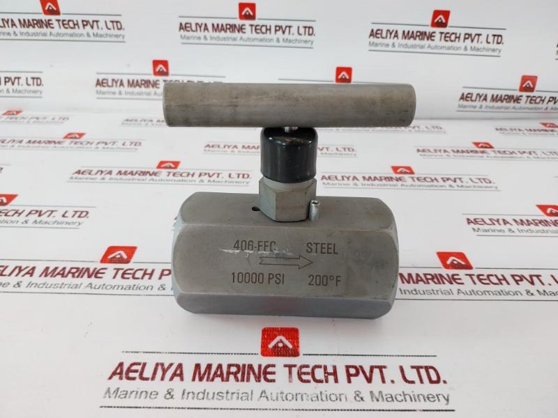 Noshok 406-ffc Connection Size Standard Needle Valve 10000 Psi200 F 33210201-01