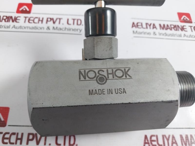 Noshok 408-mfc Hard Seat Steel Needle Valve 10000 Psi