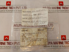 Noshok 602-ffs Valve 1/4" Fpt 10000 Psi Hard Seat