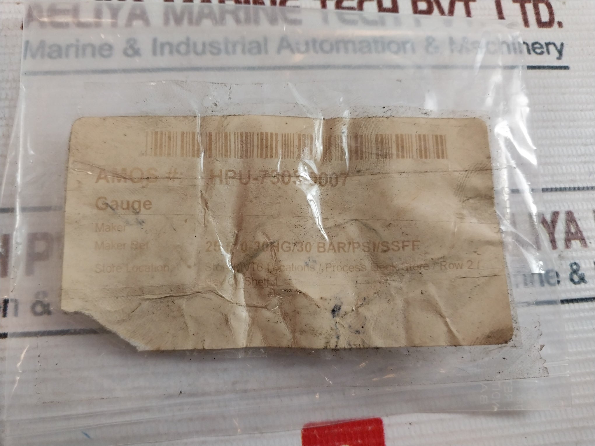 Noshok 316 Ss Pressure Gauge