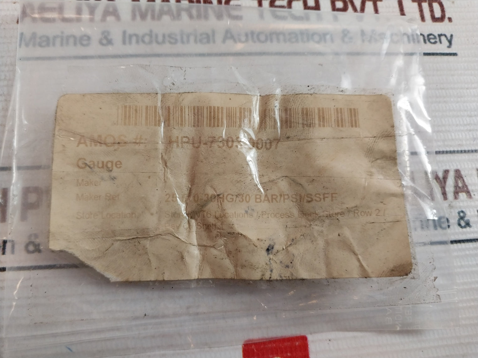 Noshok 316 Ss Pressure Gauge