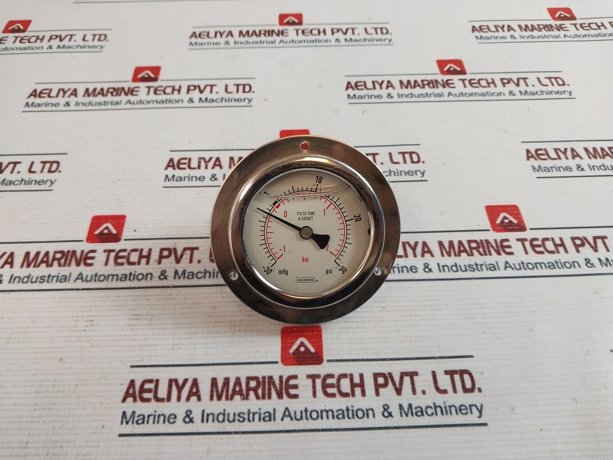 Noshok 316 Ss Pressure Gauge