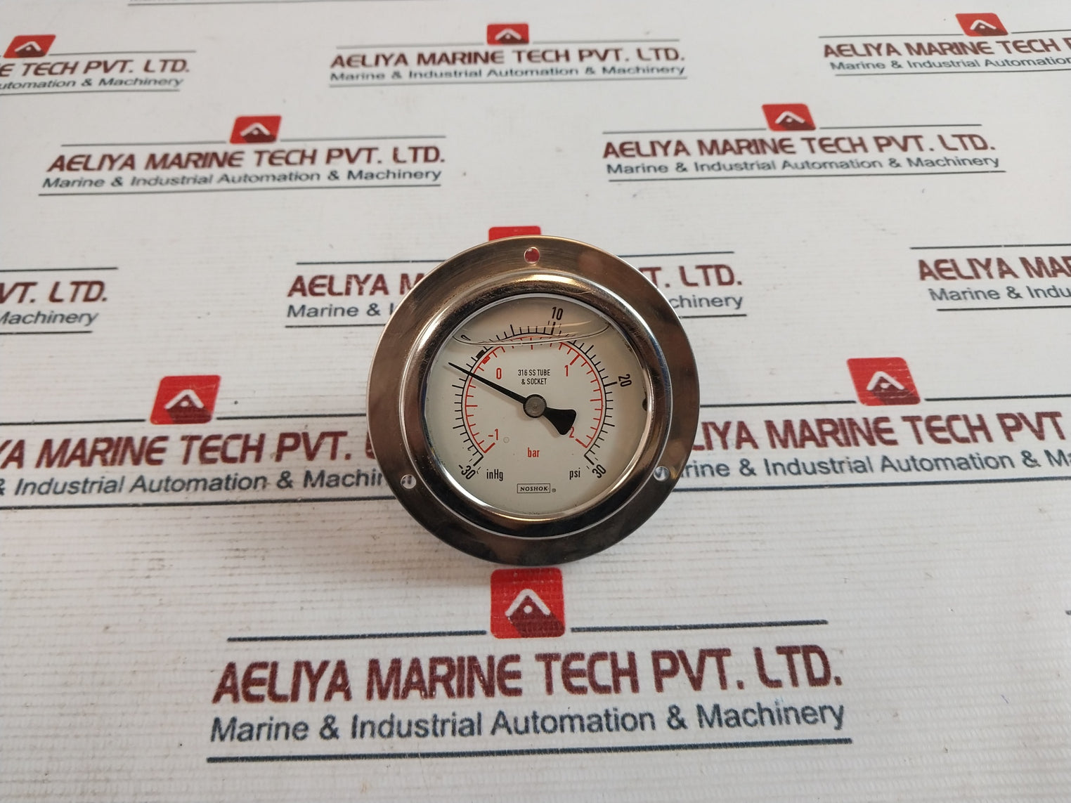 Noshok 316 Ss Pressure Gauge
