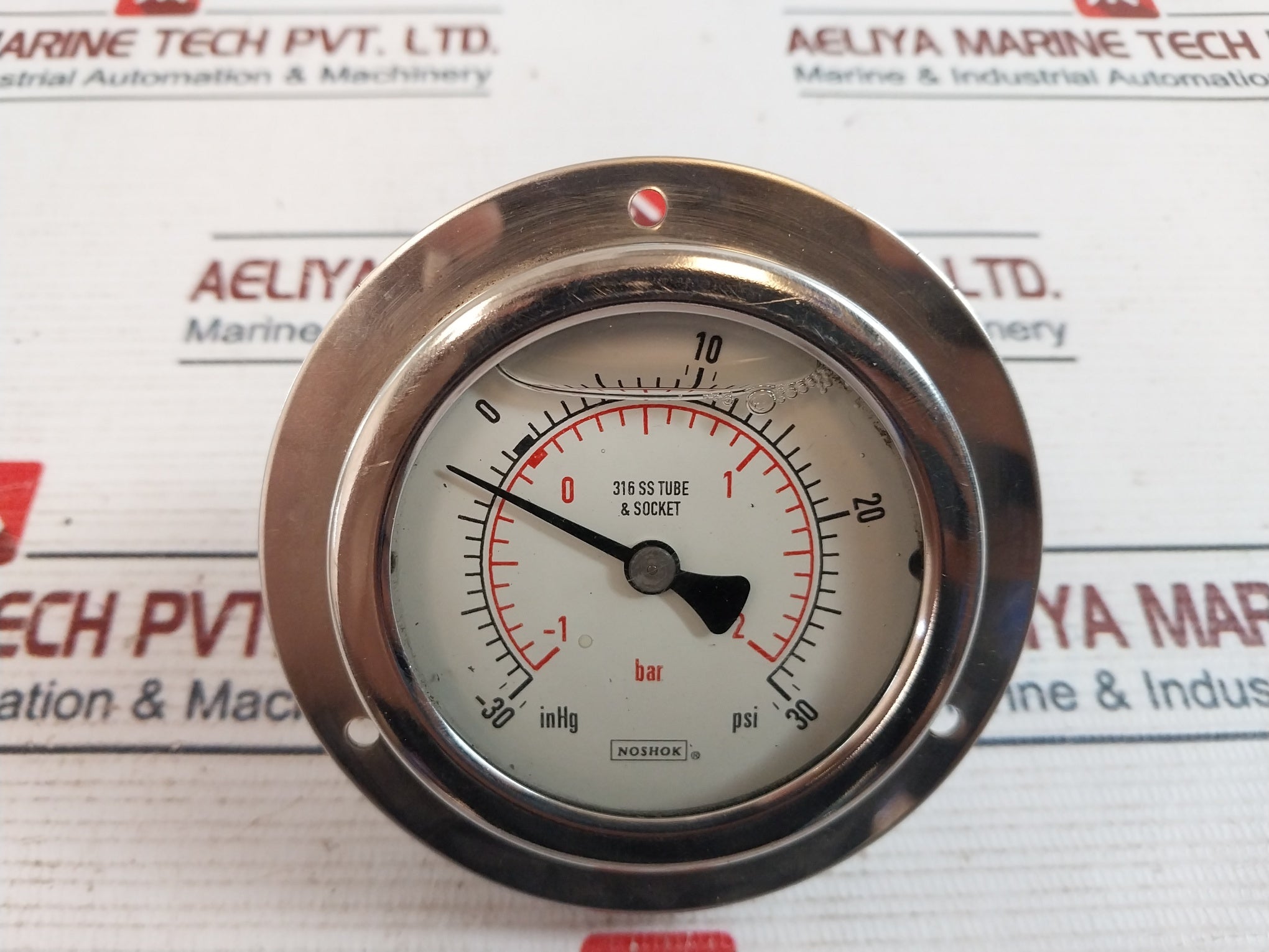 Noshok 316 Ss Pressure Gauge
