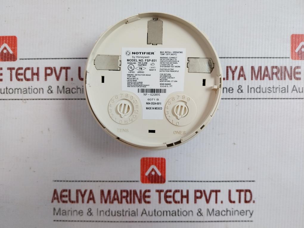Notifier-B501-Smoke-detector-Head-Fsp-851-209483-7
