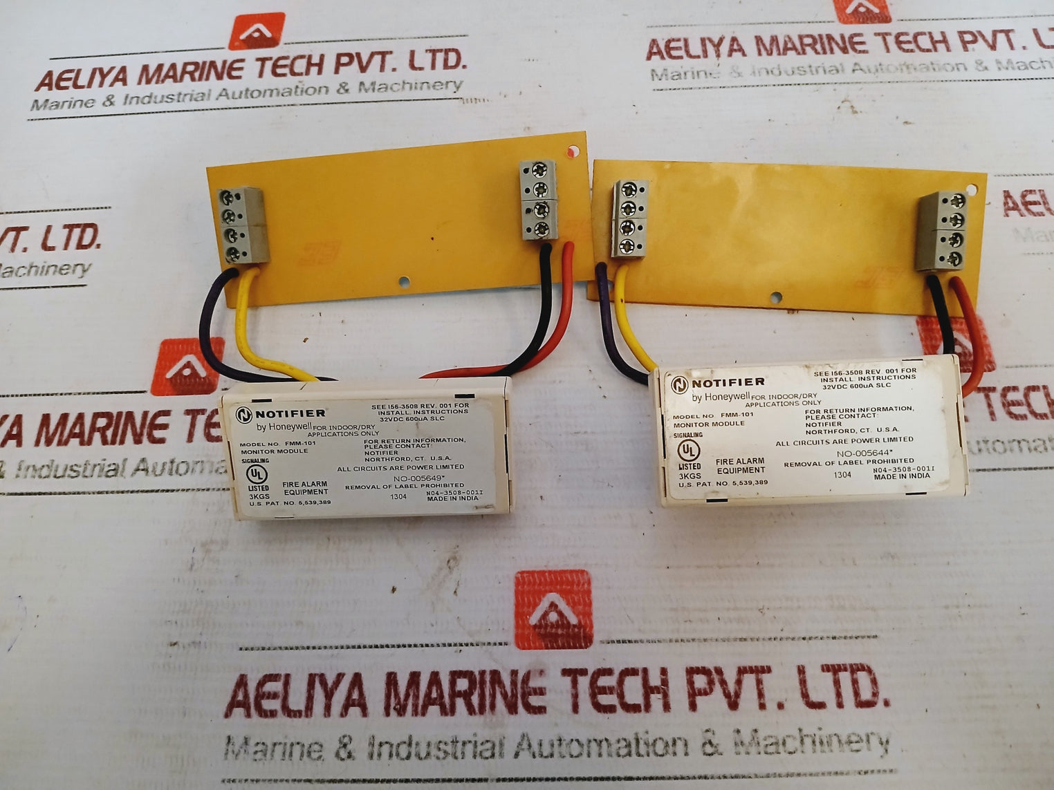 Notifier Fmm-101 Monitor Fire Alarm Equipment 32Vdc, 600µA Slc