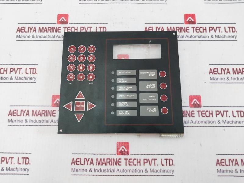 Notifier Keypad Only For The Afp-200 Fire Alarm Control Panel