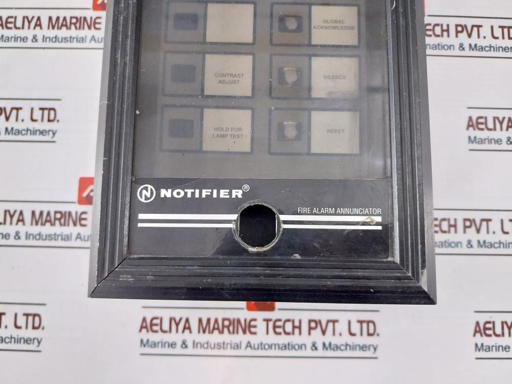 Notifier Lcd-80Pca Fire Alarm Annuncitor Rev: F