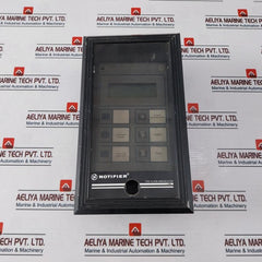 Notifier Lcd-80Pca Fire Alarm Annuncitor Rev: F
