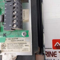 Notifier Lcd-80Pca Fire Alarm Annuncitor Rev: F