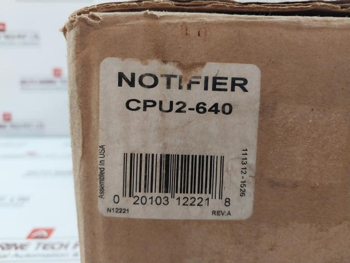 Notifier Nfs-640Pca