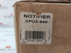 Notifier Intelligent Fire Alarm Control Panel Nfs-640Pca