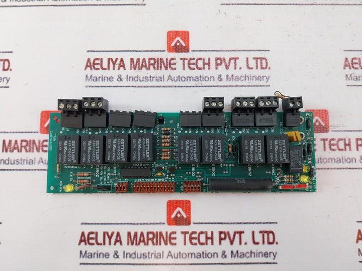 Notifier Rtm-8 8 Independent Spdt Relay Socket Rev C Bg-2886 Rtm-8pcc