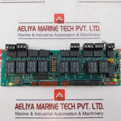 Notifier Rtm-8 8 Independent Spdt Relay Socket Rev C Bg-2886 Rtm-8pcc