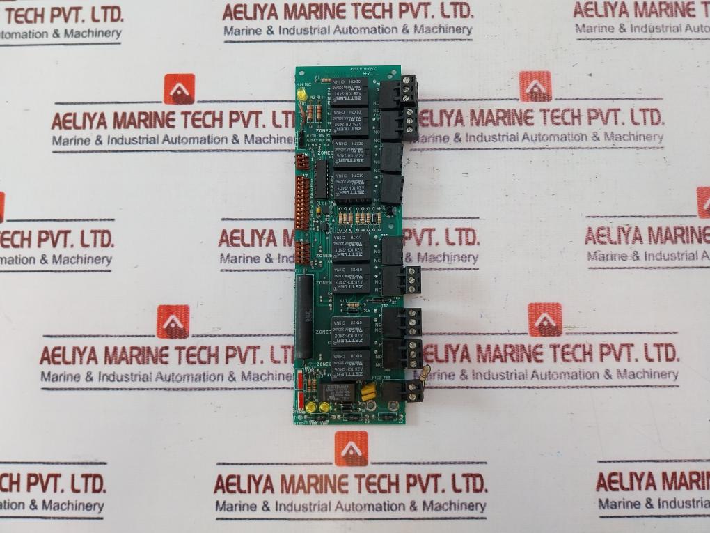 Notifier Rtm-8 8 Independent Spdt Relay Socket Rev C Bg-2886 Rtm-8pcc