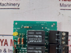 Notifier Rtm-8 8 Independent Spdt Relay Socket Rev C Bg-2886 Rtm-8pcc