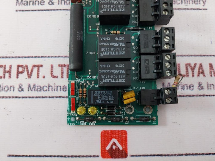 Notifier Rtm-8 8 Independent Spdt Relay Socket Rev C Bg-2886 Rtm-8pcc
