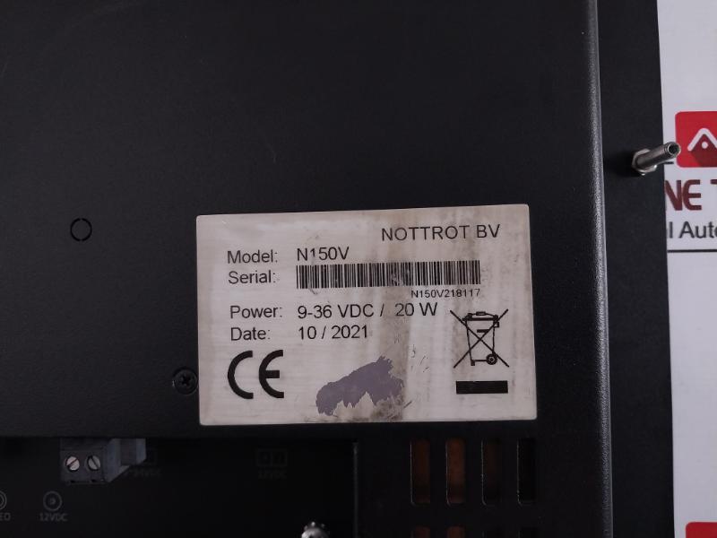 Nottrot N150v Industrial Monitor 9-36 Vdc/ 20w