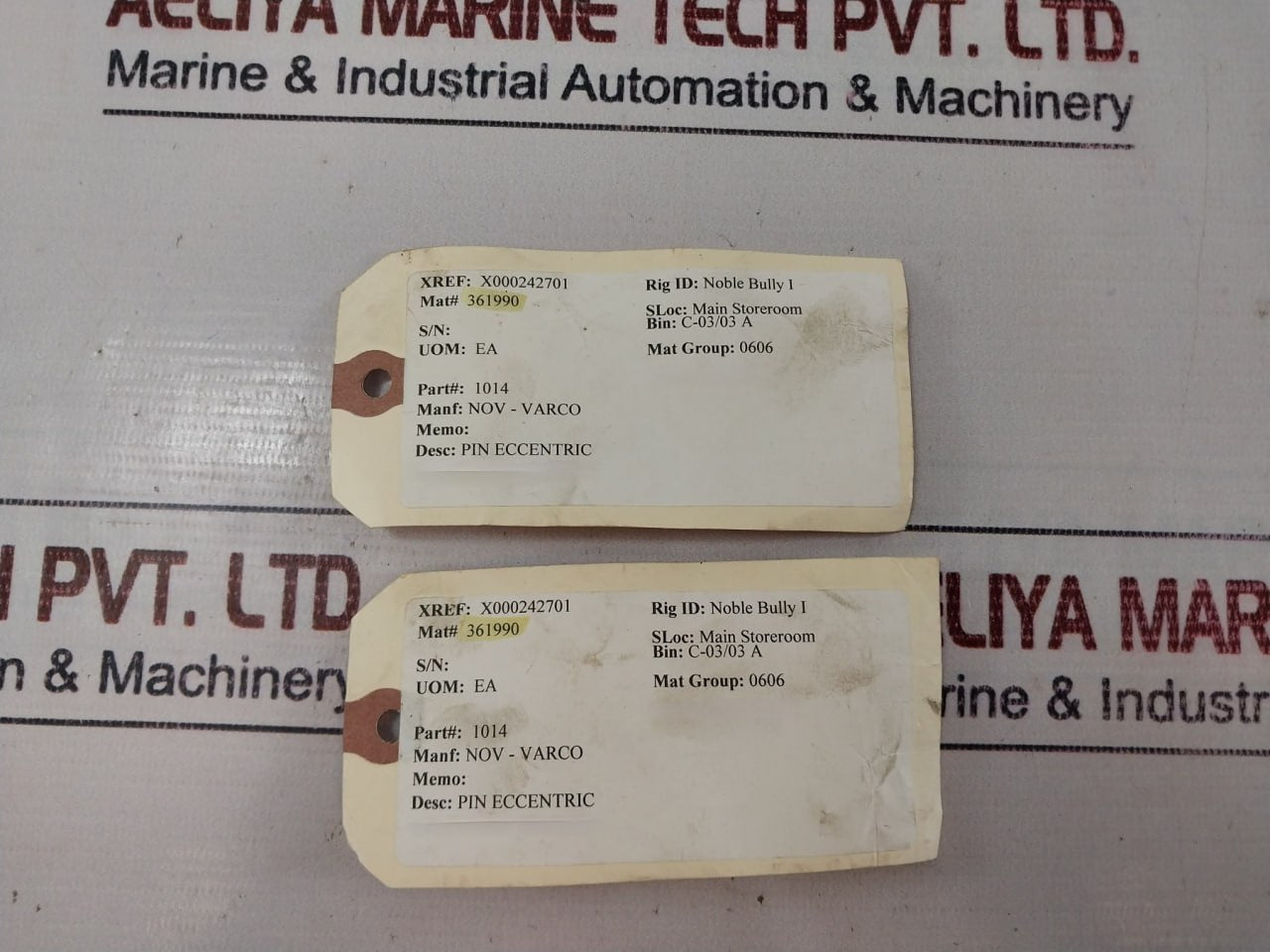 NOV-Varco 1014 Pin Eccentric 68892