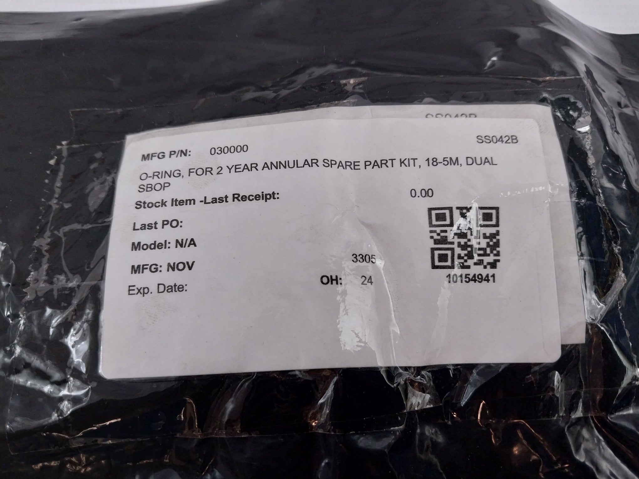 Nov 030000 O-ring Nitrile O-ring Nm304 2-337