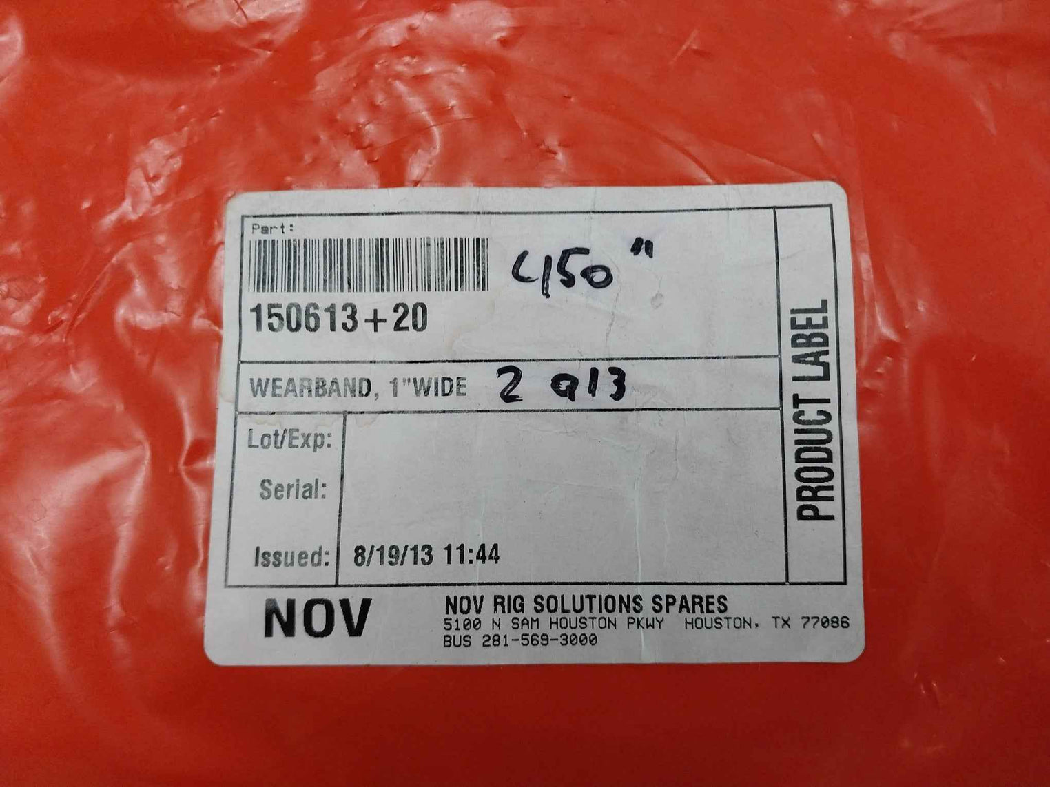 Nov 031294 Polypak Deep Annular Seal & Spare Part Kit Cmc-t6462 18-5M 1