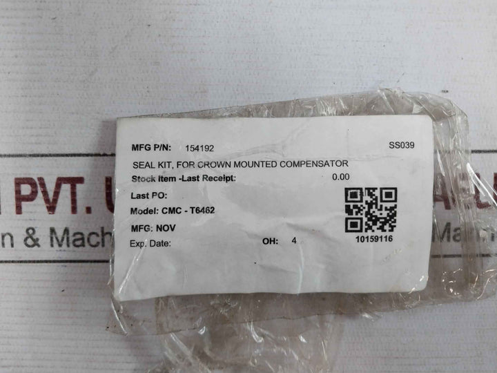 Nov 031294 Polypak Deep Annular Seal & Spare Part Kit Cmc-t6462 18-5M 1