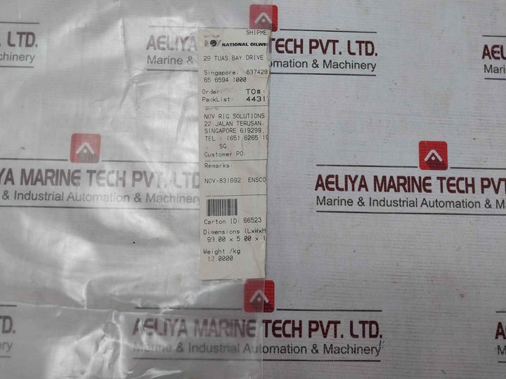 Nov 031294 Polypak Deep Annular Seal & Spare Part Kit Cmc-t6462 18-5M 1