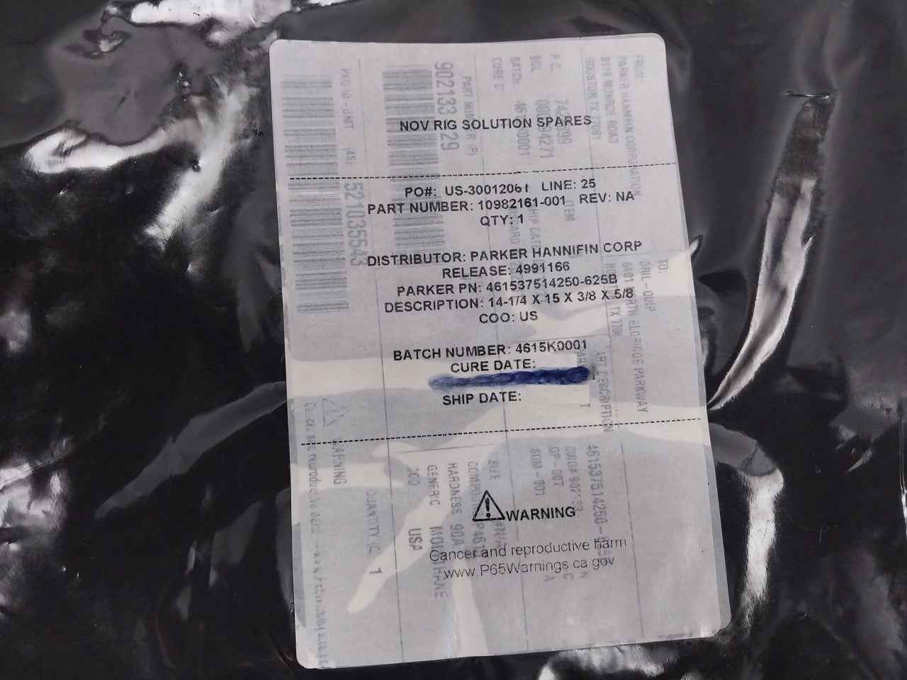 Nov 031418 Polypak Seal 14-1/4