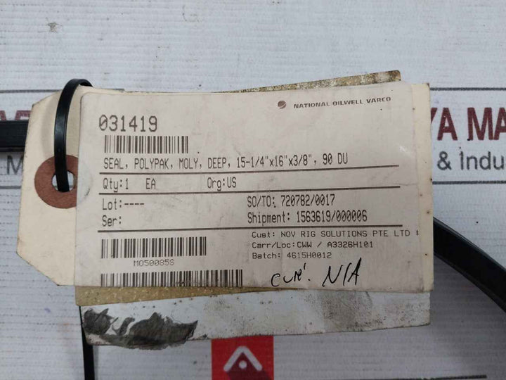 Nov 031419 Seal Polypak Moly Deep 15-1/4