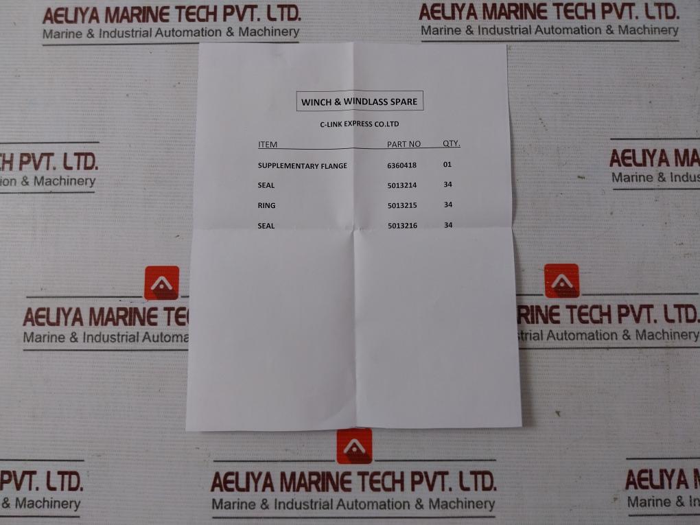 Nov 10069199-001 Flange Seal Assembly Kit 6360418, 80 Shore 5013214, 5013216