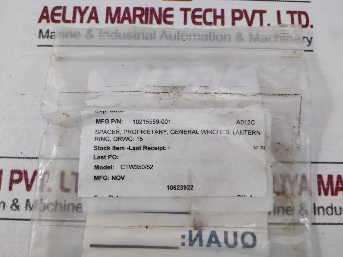 Nov 10215559-001 Spacer Ctw350/52 1552395