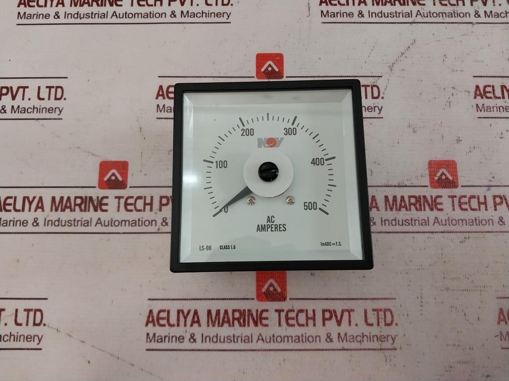 Nov 10711663-001 Analog Meter 96X96Mm 0-1Ma, 200 Ohm 0-500 Aac
