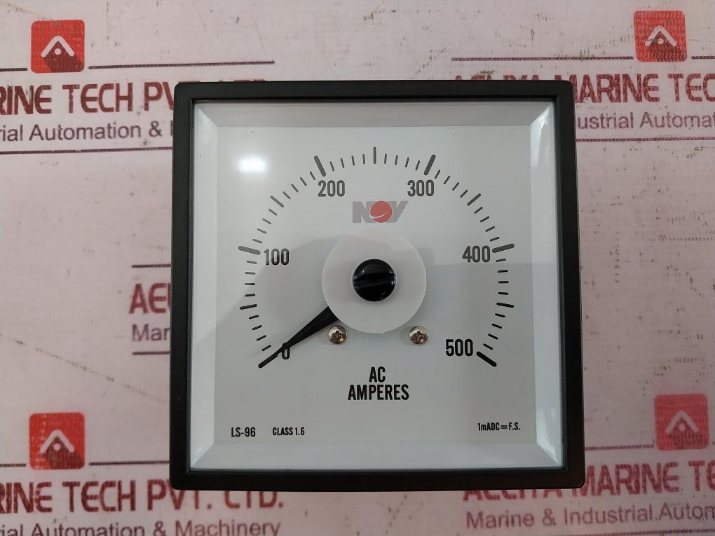 Nov 10711663-001 Analog Meter 96X96Mm 0-1Ma, 200 Ohm 0-500 Aac