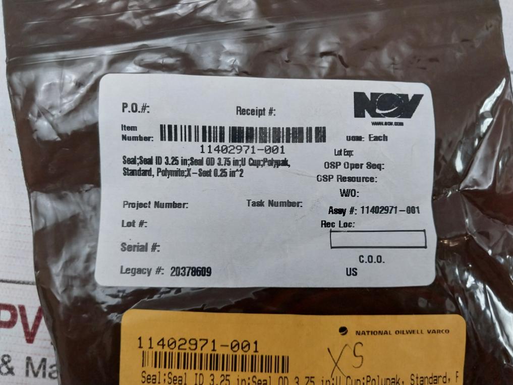 Nov 11402971-001 Polypak Seal For Fail Safe Valve Kc-3325