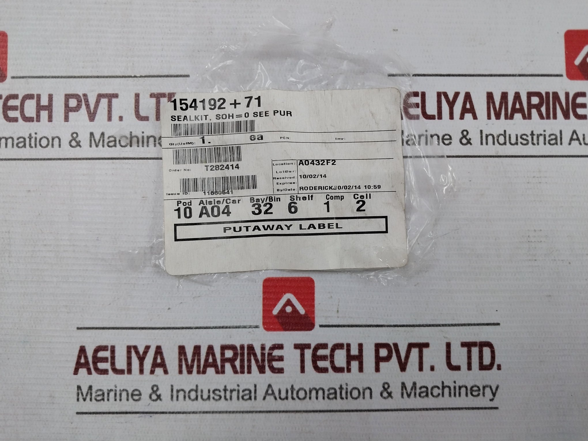 Nov 154192 Seal Kit For Crown Mounted Compensator Cmc-t6462