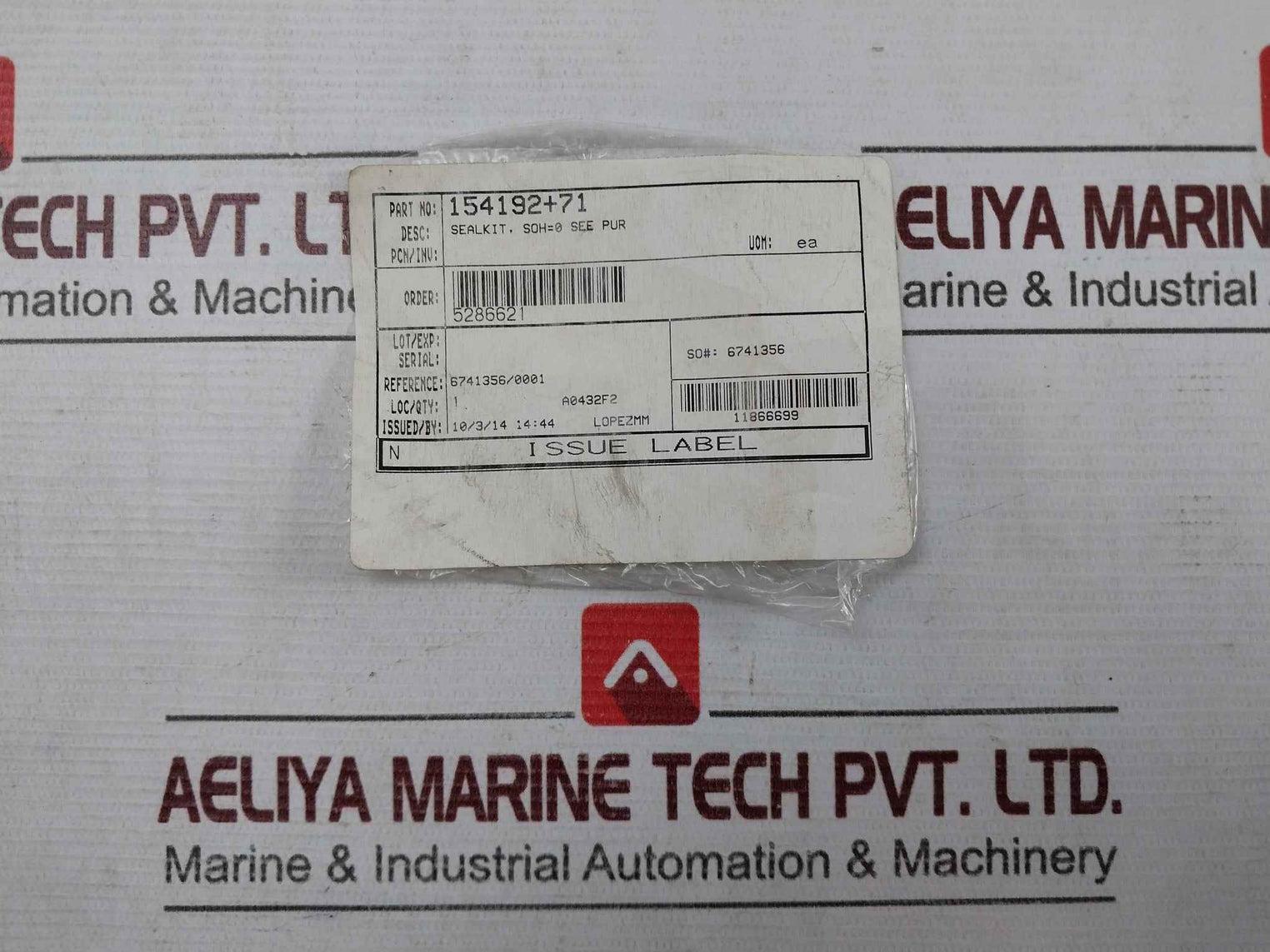 Nov 154192 Seal Kit For Crown Mounted Compensator Cmc-t6462