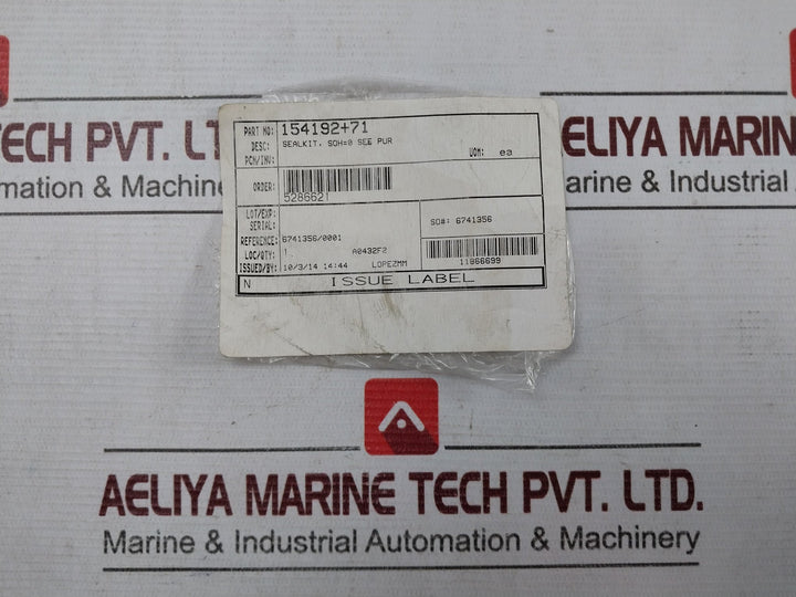 Nov 154192 Seal Kit For Crown Mounted Compensator Cmc-t6462